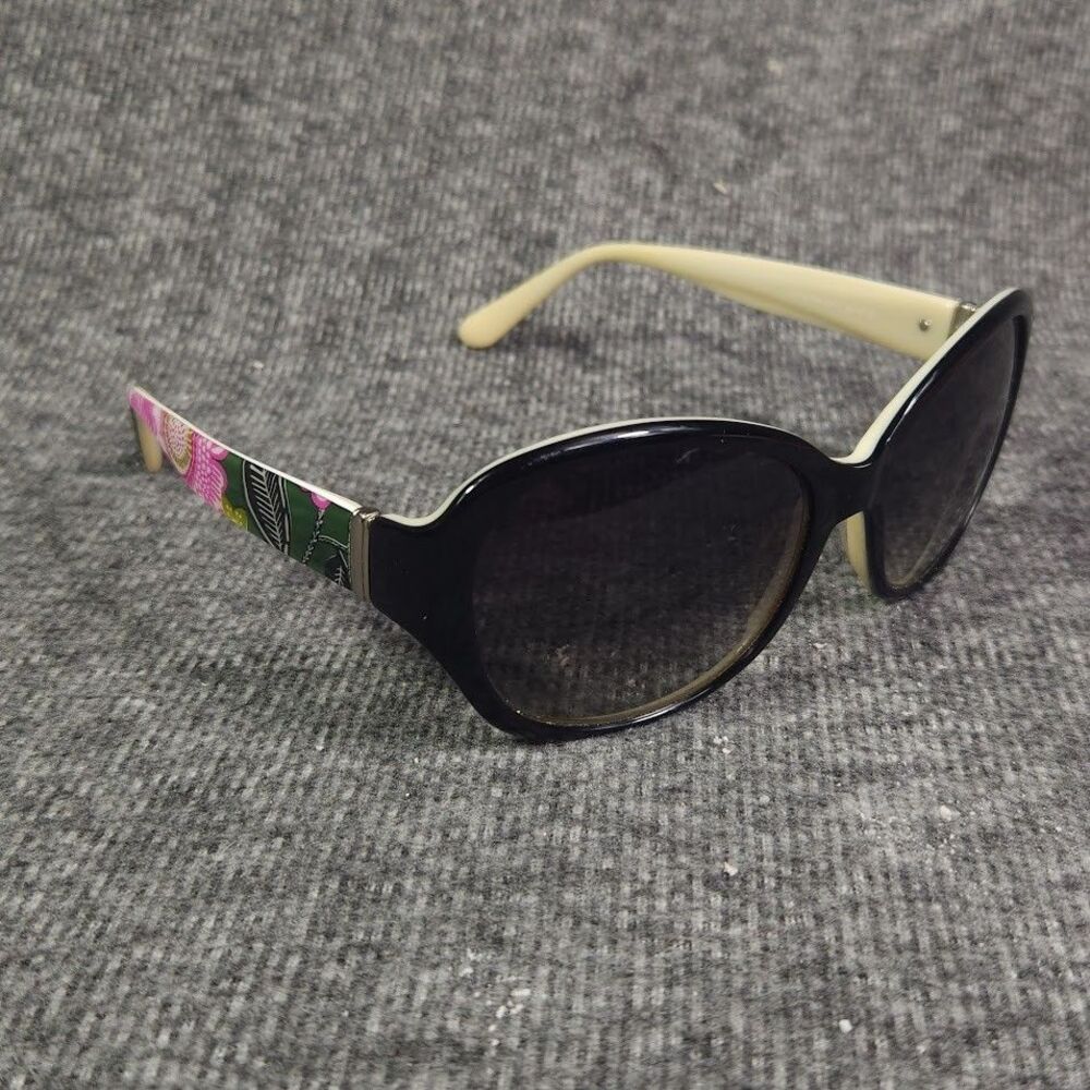 Vera Bradley Anna Sunglasses Olivia Pink Retired Oversized Oval 56-16-130